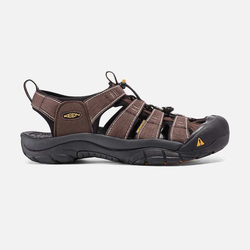 Keen Newport H2 Trekkingsandalen Herren DE-97563 Bison/Wet Sand - Keen Herrenschuhe Kaffee